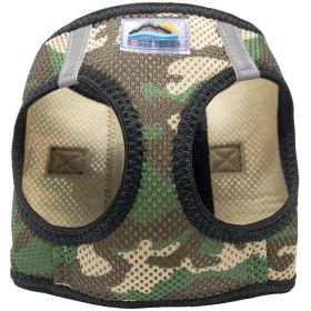 American River Choke Free Dog Harness Camouflage Collection (Color: Green Camo, size: XX-Small)