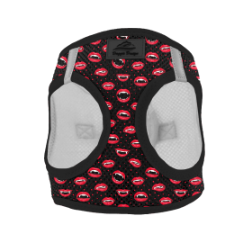 American River Choke Free Dog Harness Holiday Collection (Color: Vampire Kisses, size: 3X-Large)