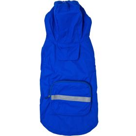 Packable Raincoat (Color: Blue, size: 3X-Large)