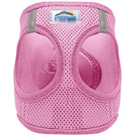 American River Solid Ultra Choke Free Dog Harness (Color: Candy Pink, size: small)