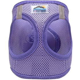 American River Solid Ultra Choke Free Dog Harness (Color: Paisley Purple, size: medium)